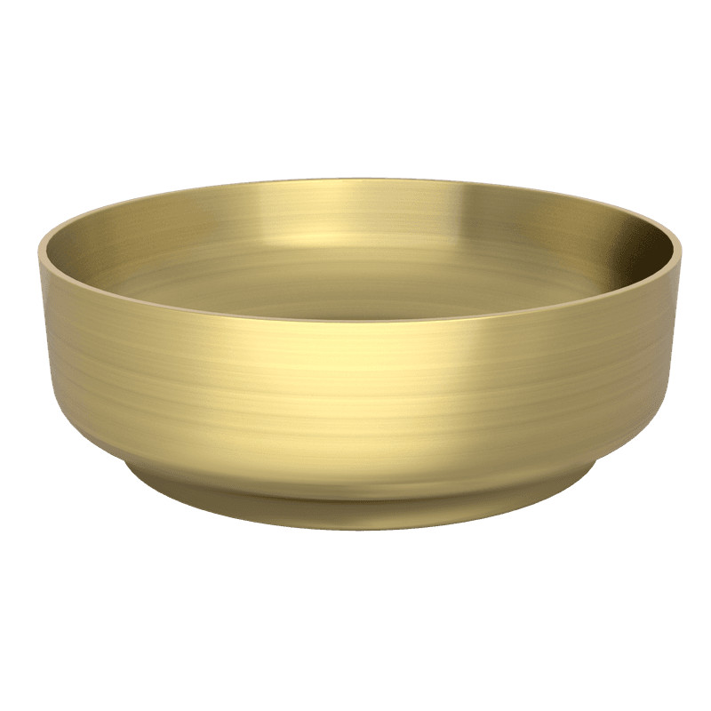 Verotti Stainless Steel 360mm Basin (Brushed Gold)