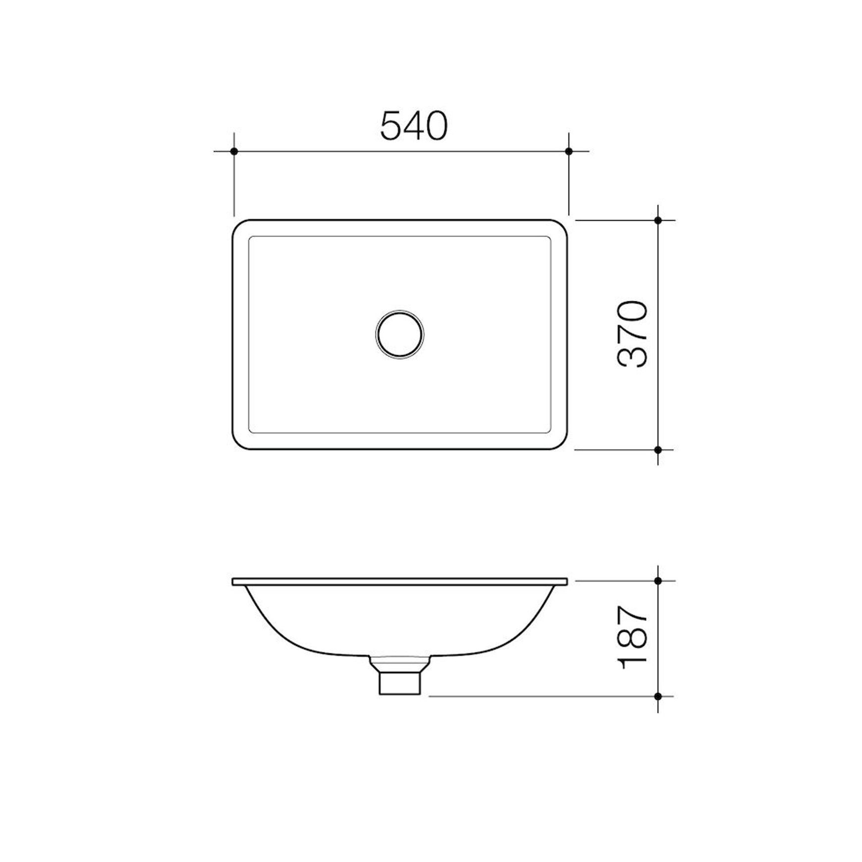 Urbane II Under Counter Basin NTH NOF