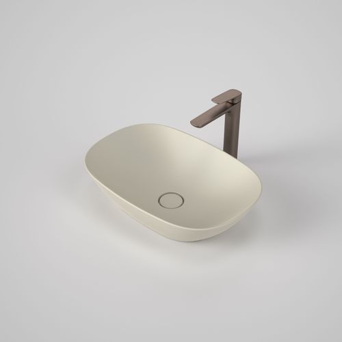 Contura II 530mm Above Counter Basin  | Matte Clay
