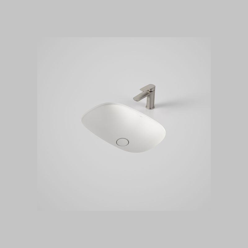 Contura II Undercounter Basin | Matte White