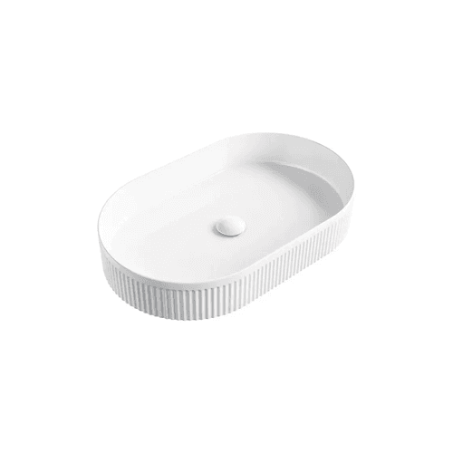 Luna Above Counter Fluted Basin