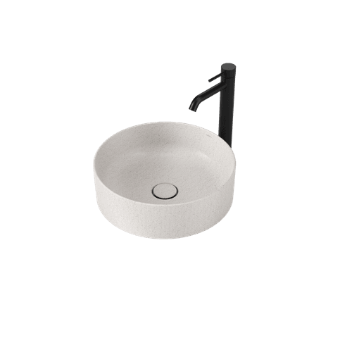 Liano II 400mm Round Above Counter Basin -Matte Speckle