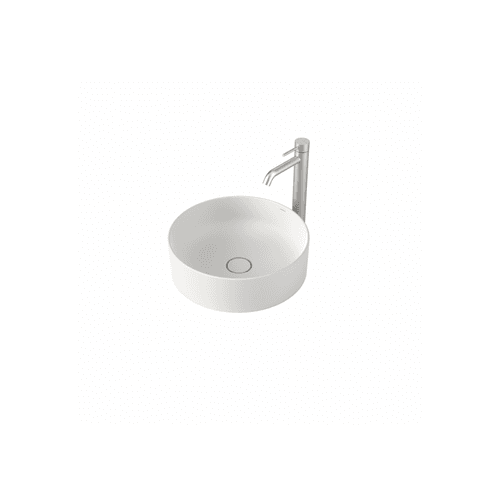 Liano II 400mm Round Above Counter Basin - Matte White