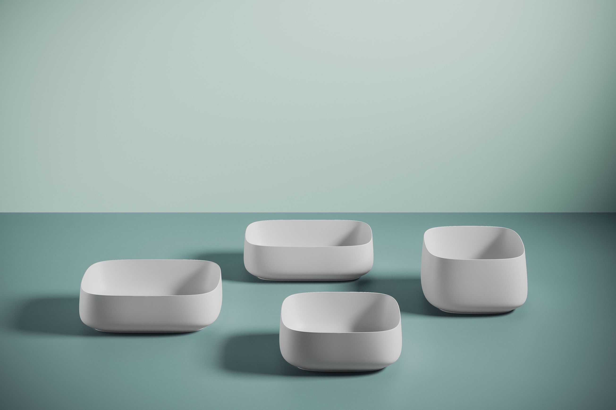 Art Ceram | Cognac Quadro Basin