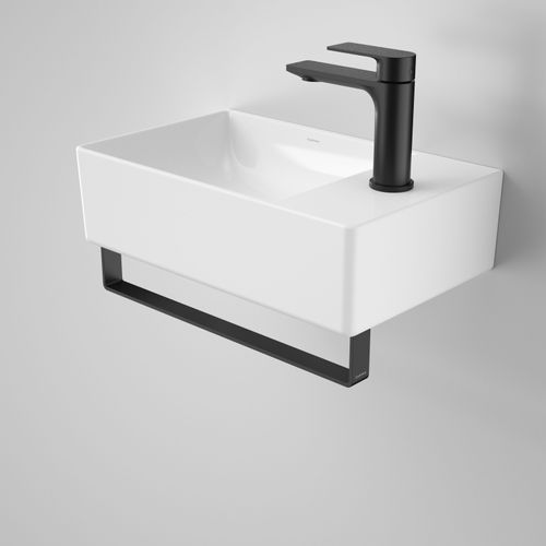 Urbane II Hand Wall Basin Integrated Rail