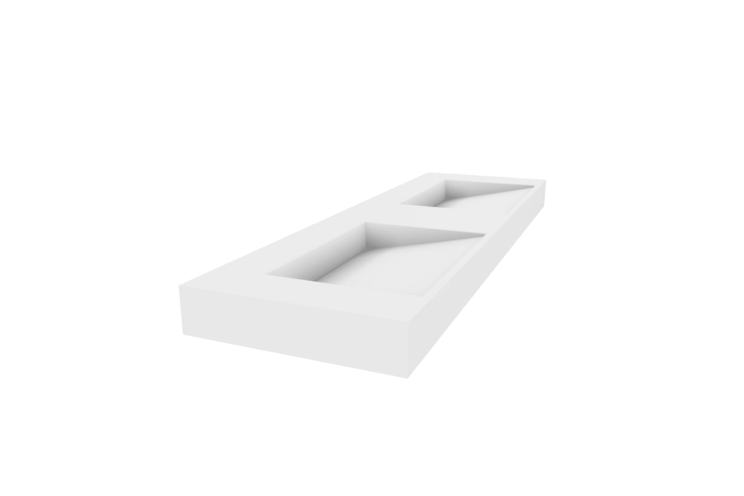 The Ramp Basin - Ramp C100-b 1800mm Double