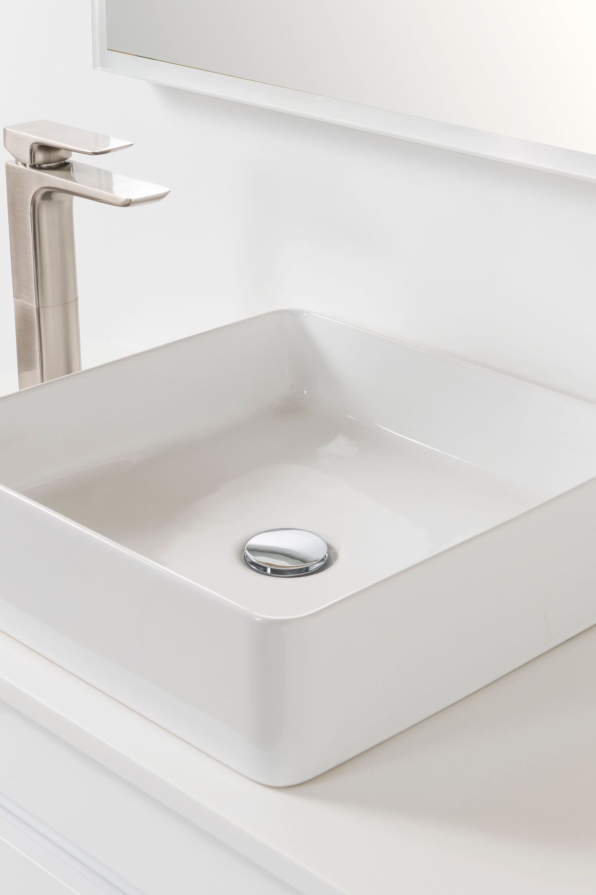 Sleek Square Basin