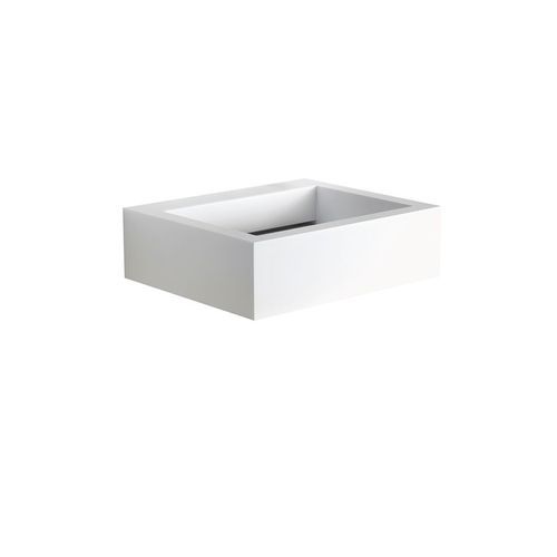 Ponte Giulio Rectangular Basin with Incline (600x500x200)