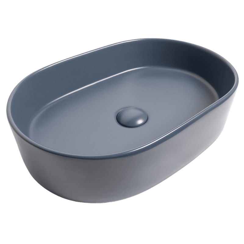 Petra Pill Matte Blue Basin