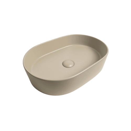 Petra Pill Matte Ecru Sand Basin