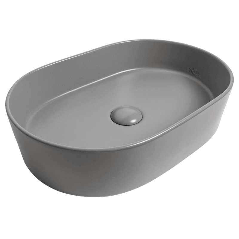 Petra Pill Matte Grey Basin