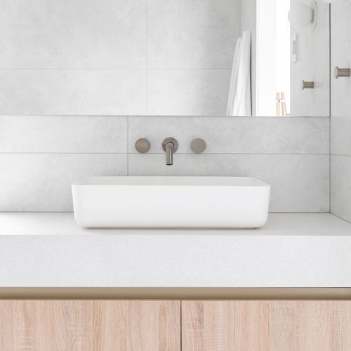 Frankie Basin Sink 600mm Matte White