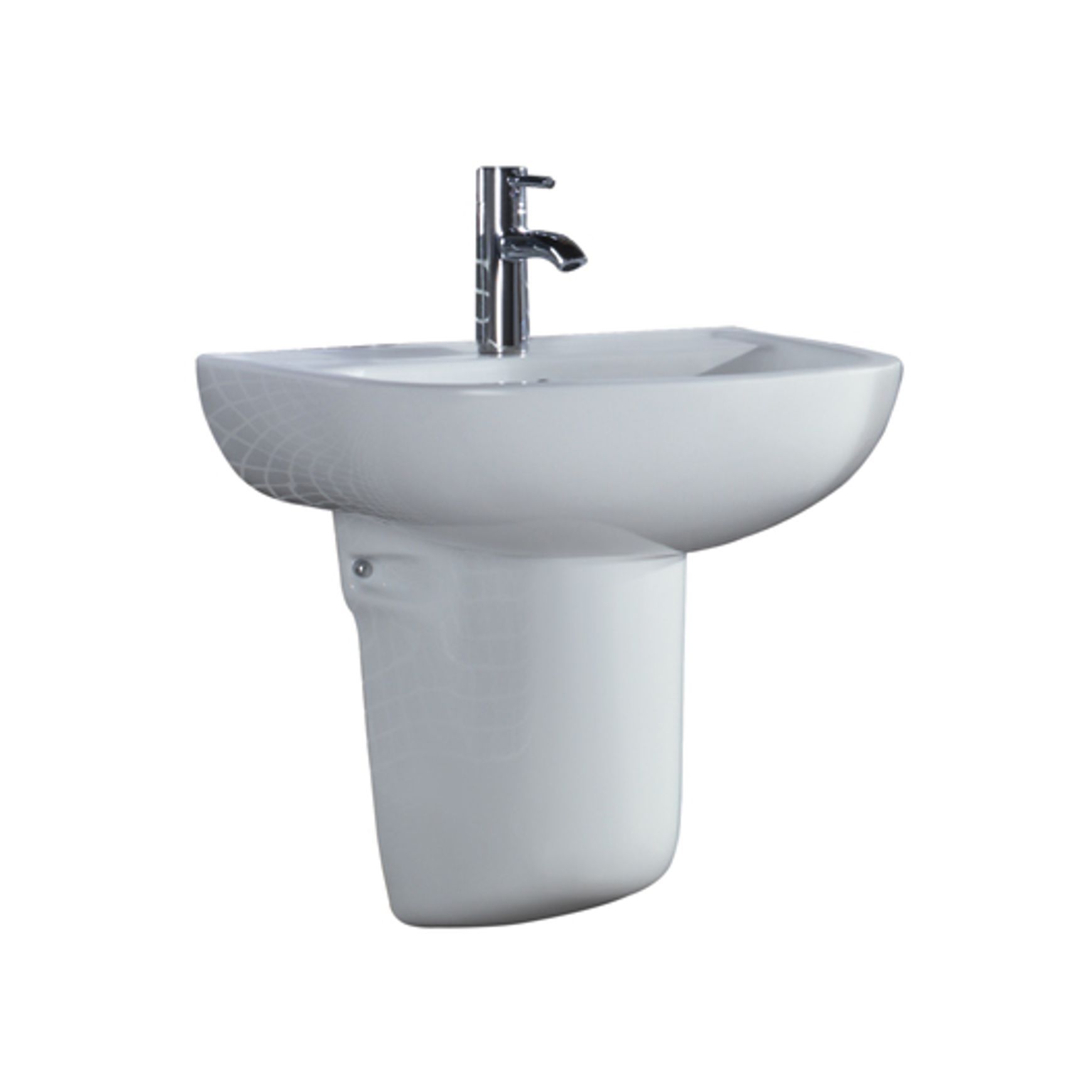 RAK Compact 450 Wall Hung Basin and Shroud
