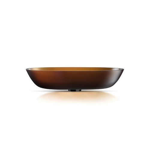 Cortina 570 Oval Vessel Basin Ambra Satin