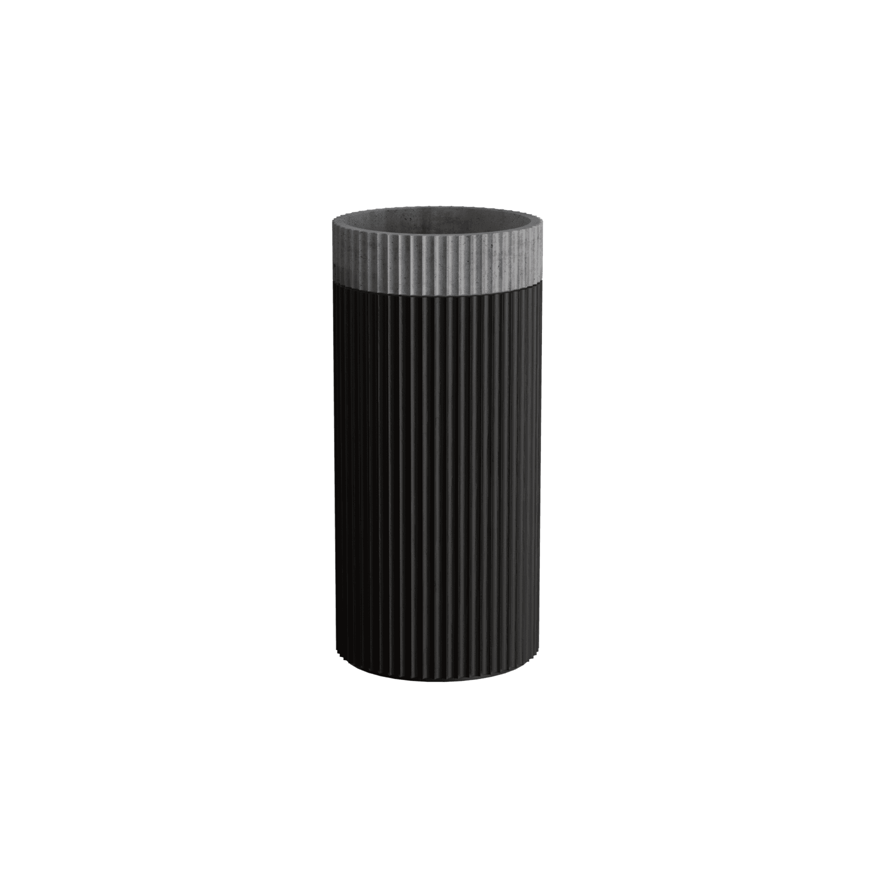 Doric Round Basin With Timber Pedestal