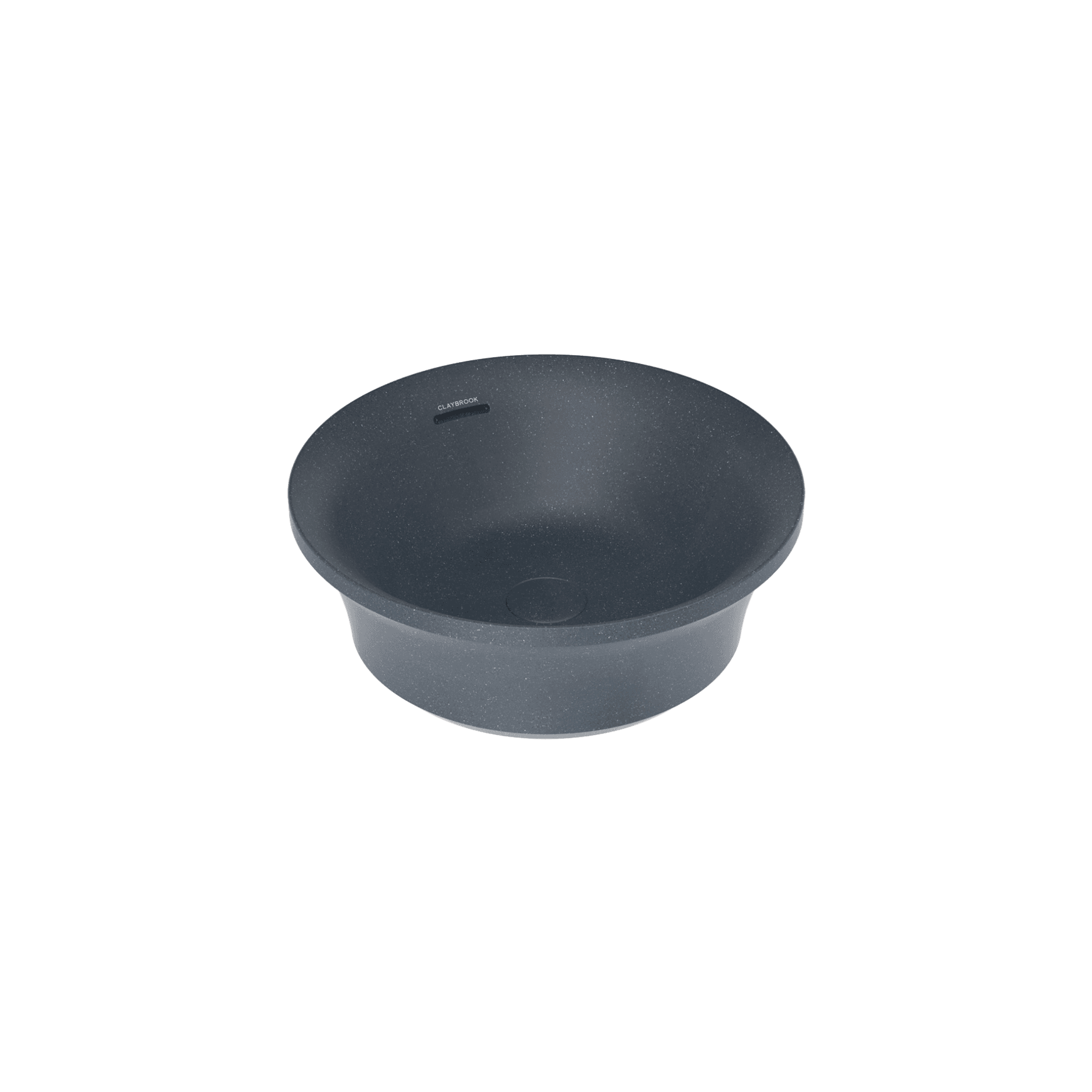 Flute Round Vessel Basin