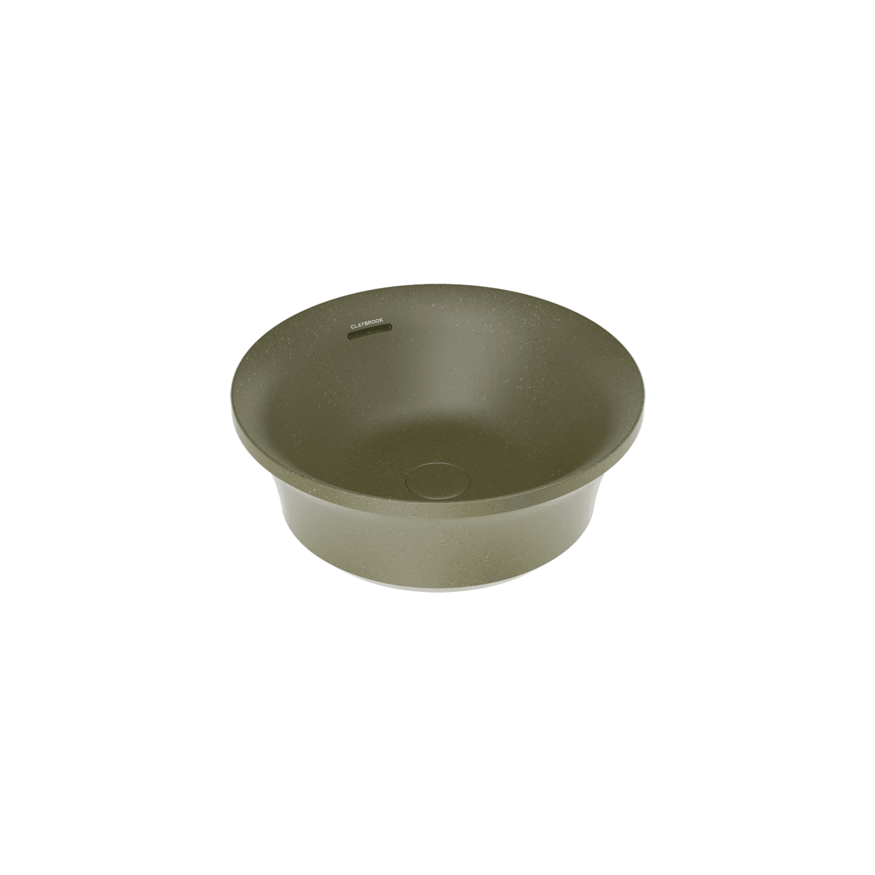 Flute Round Vessel Basin