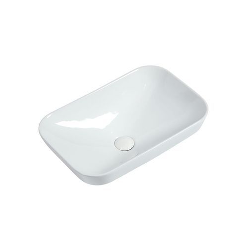 Goccia Semi Recess Drop In Ceramic Basin