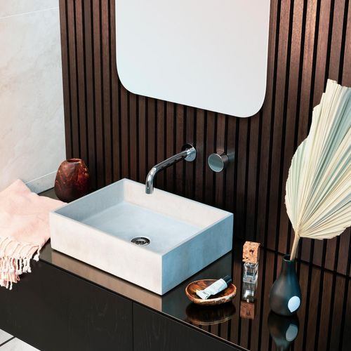 Simple Rectangle Vessel Basin