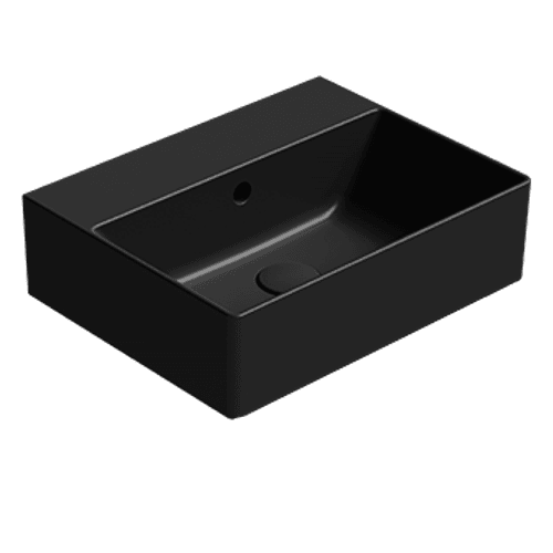 Kube 45x35 Basin Matt Black