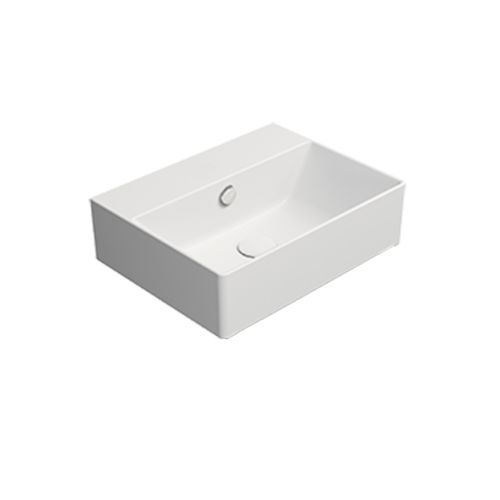 Kube 45x35 Basin Matt White