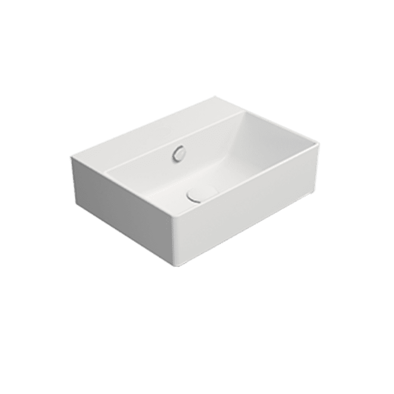 Kube 45x35 Basin Matt White