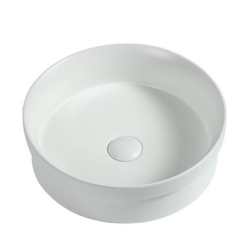 Lvia Round Semi Recess Drop In Ceramic Basin