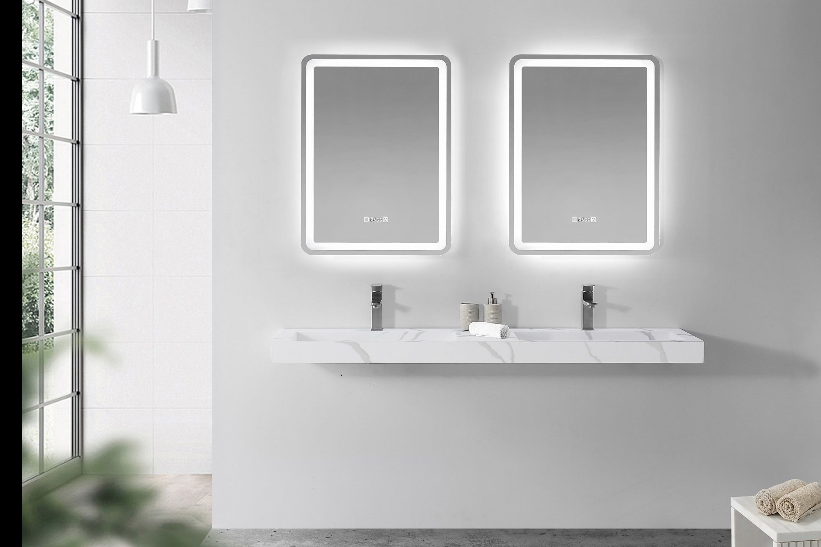 Marble Custom Wall Hung Hugi Basin Collection