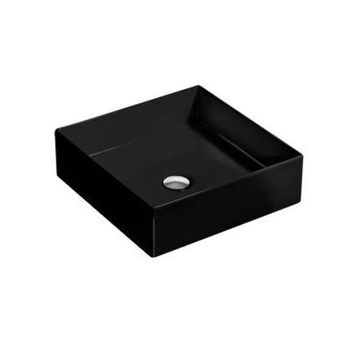 Mica Slim Rim Square Vessel Basin