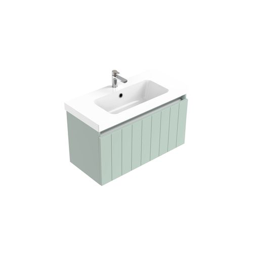 Porscha Slim Wall Hung Vanity