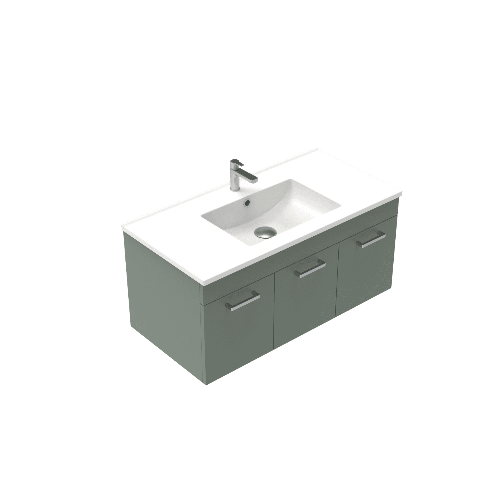 Qube Wall Hung Vanity