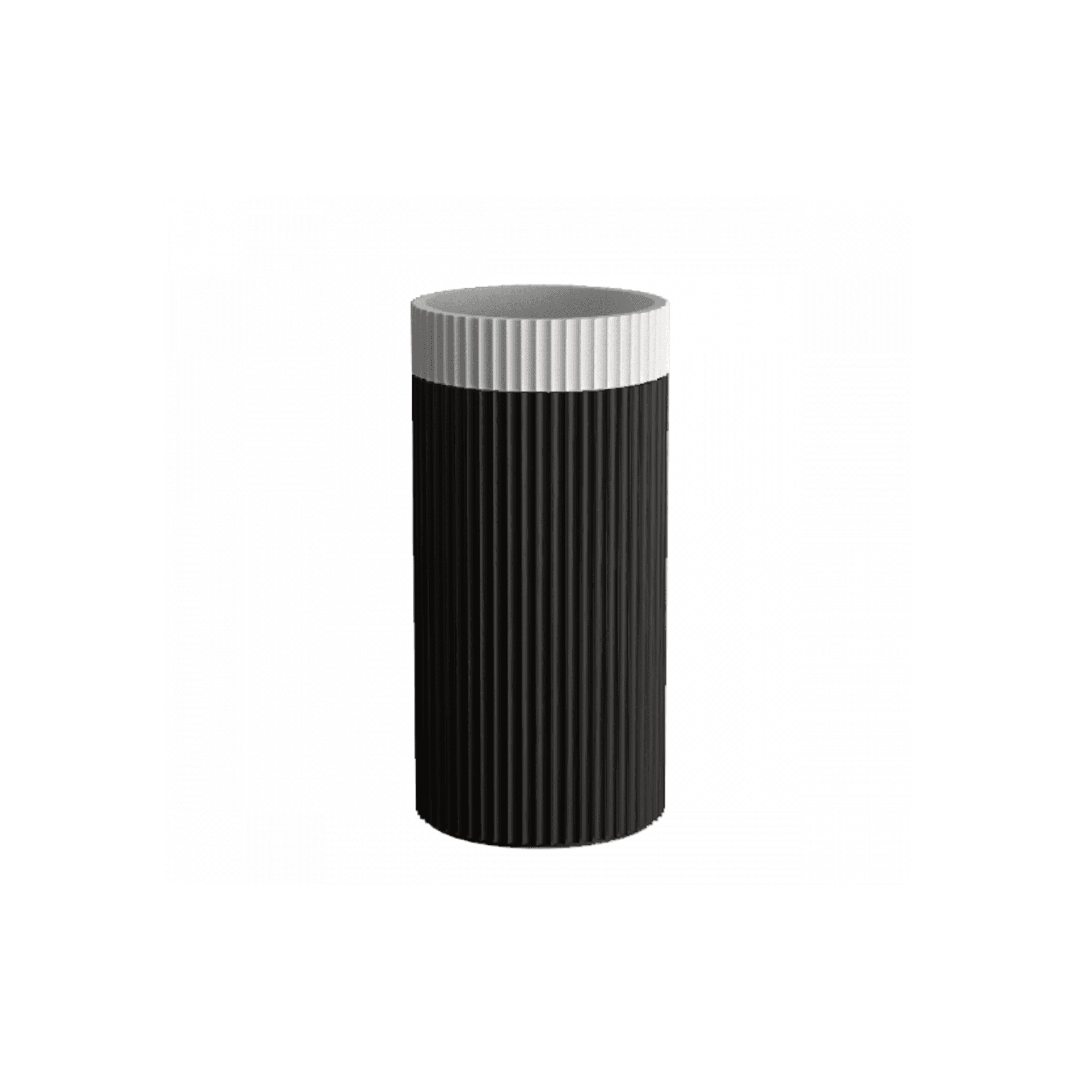 Doric Round Basin With Timber Pedestal