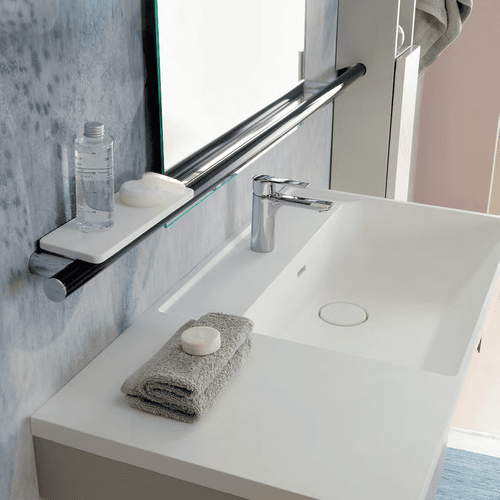 Ponte Giulio Console Bowl Composite Mineral, HUG Collection