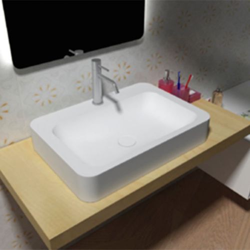 Plano Cubo 600 Washbasin