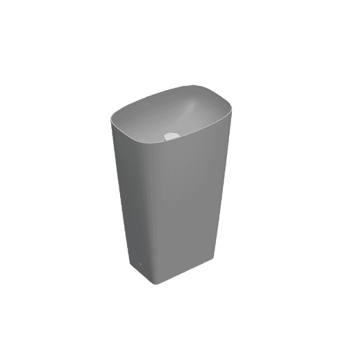 Green Lux Freestanding Basin Matt Cement