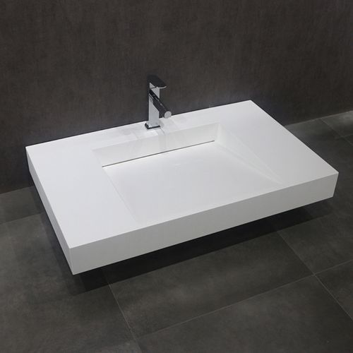 Single Bowl Ramp Basin 915mm Wall Hung B6036