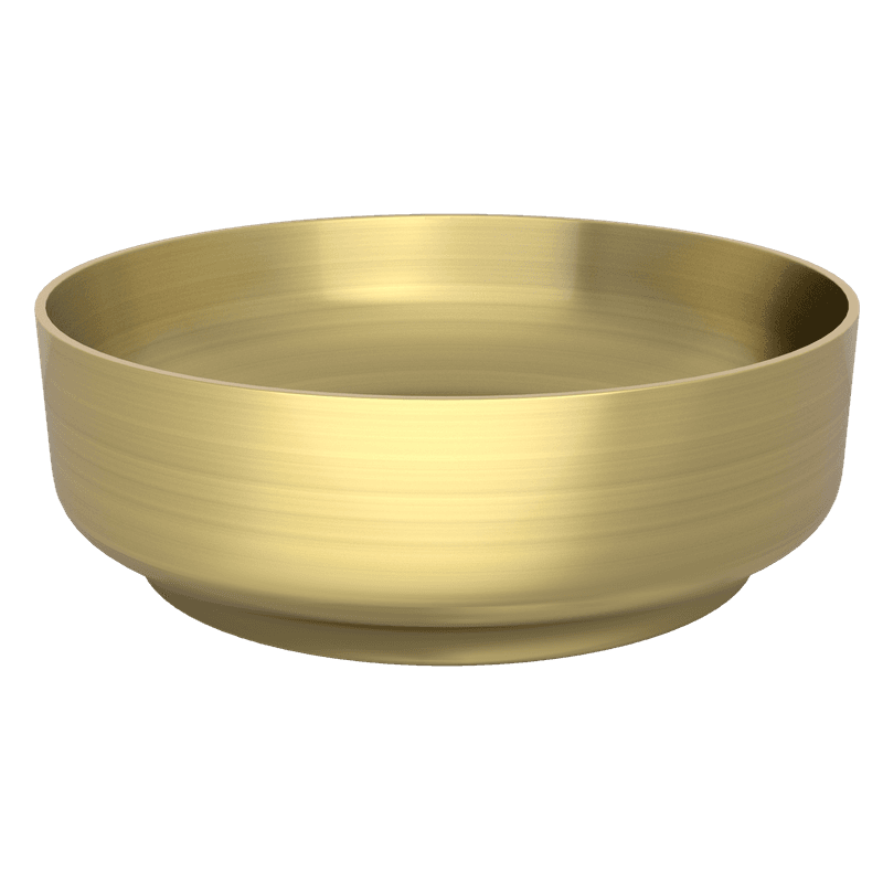 Verotti Stainless Basin 360 x 120mm Brushed Gold