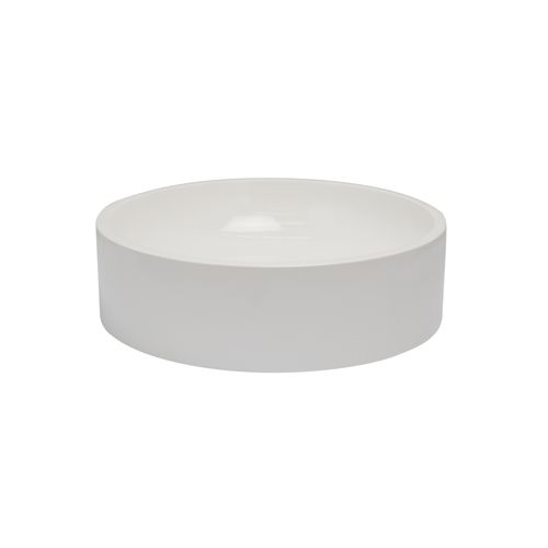 iStone Round Basin 400 x 105mm Gloss White