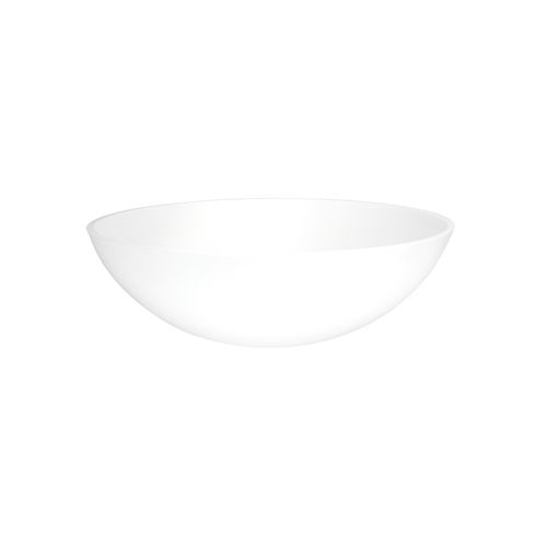 iStone Round Basin 400 x 130mm Matte White