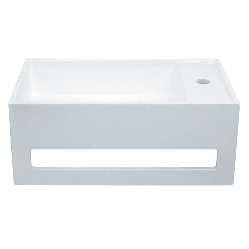 iStone WC Basin 500 x 300 x 200mm Gloss White