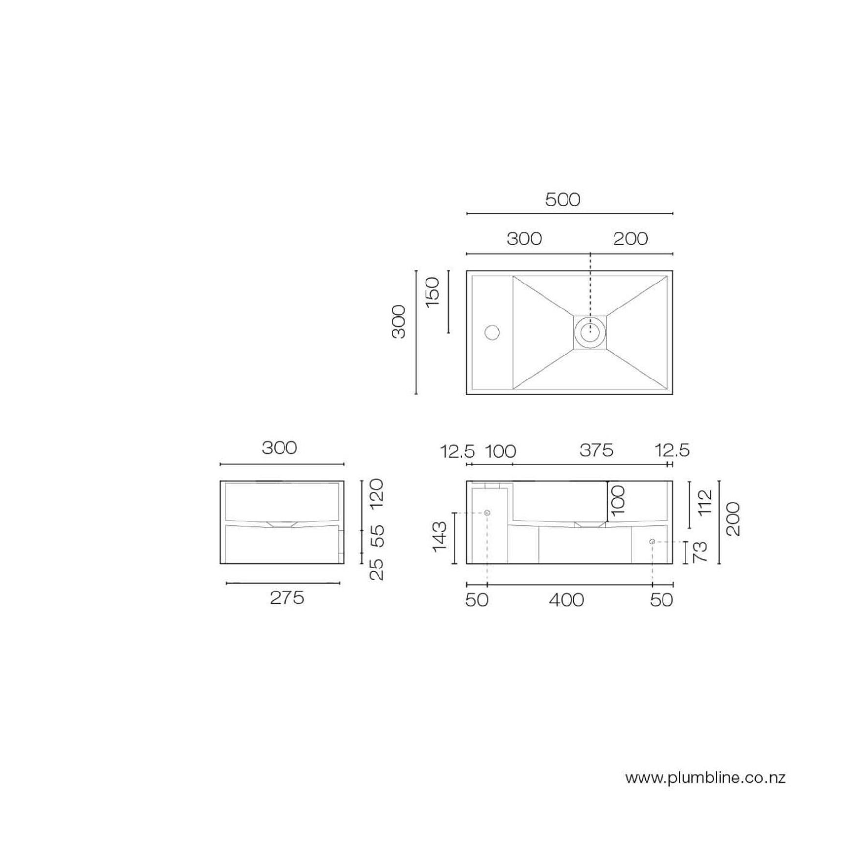 Axa 500 Wall Basin
