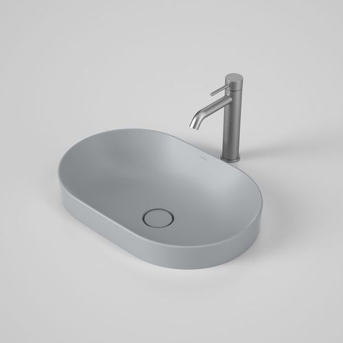 Liano II 530mm Pill Inset Basin - Matte Grey