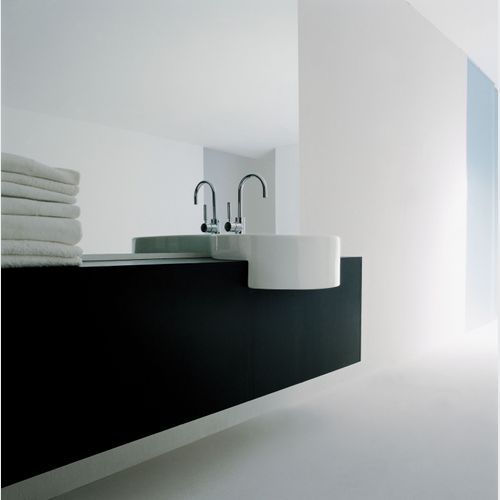 Twin Set Semi Recessed Basin