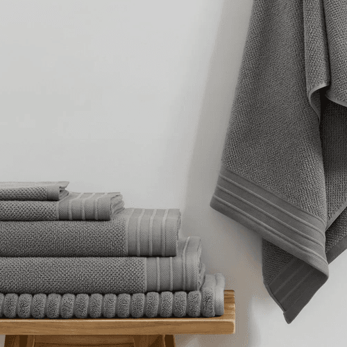 Family Bath Towel Bundle - Grey