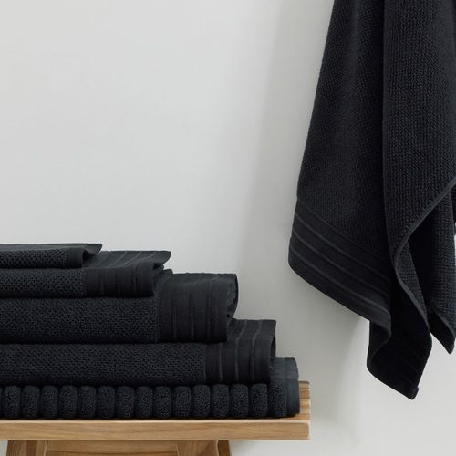 Family Bath Towel Bundle - Black