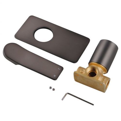 Rushy Wall Mixer Gun Metal Grey