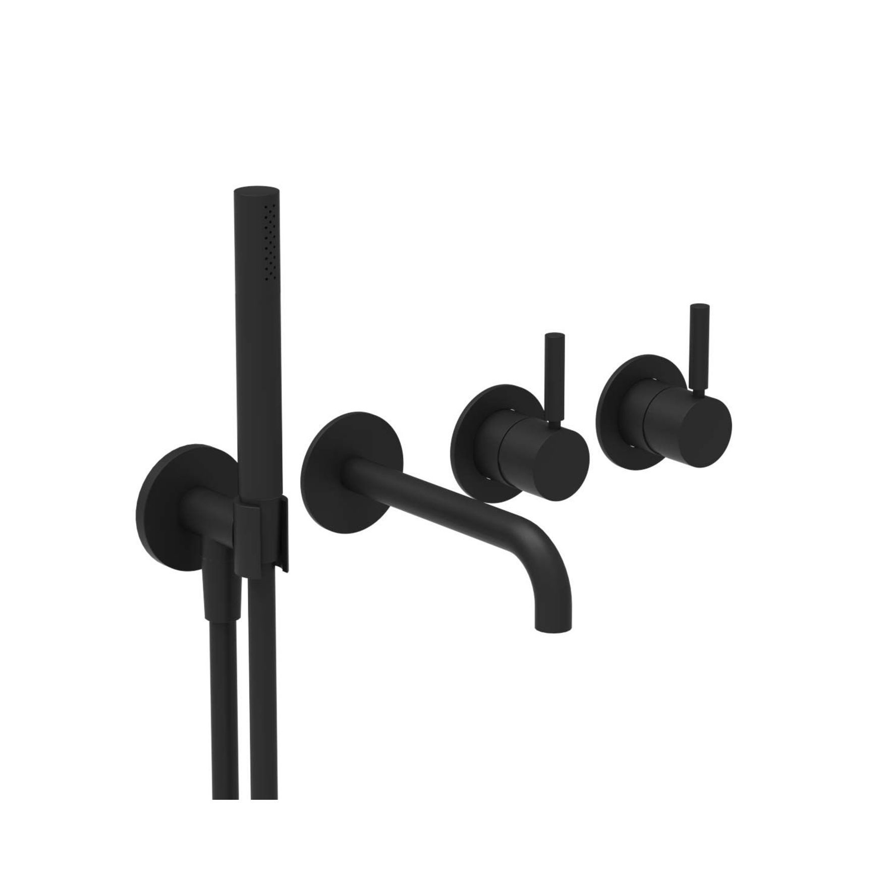 Buddy Pro Wall Mount Bath/Shower Set