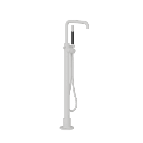 Buddy X Square Floor Mount Bath Filler With Handshower