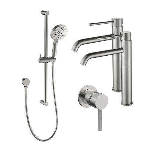Evoke High-Rise Double Basin Tapware Bundle