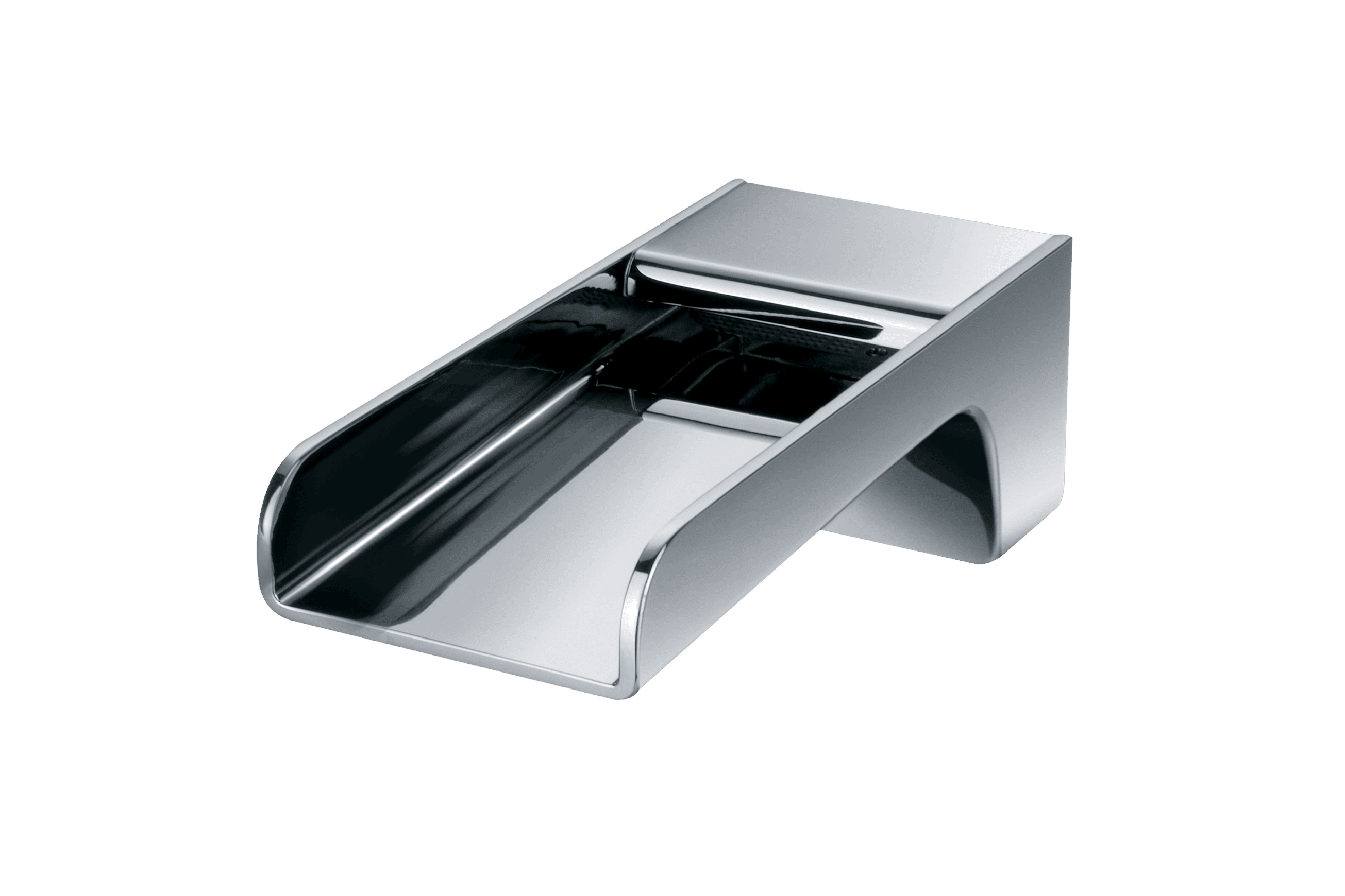 Cascade Wall Mounted Bath Spout Chrome